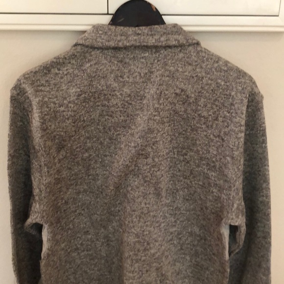 Haggar Gray Collared Long sleeve Sweater SzMedium - Picture 6 of 12